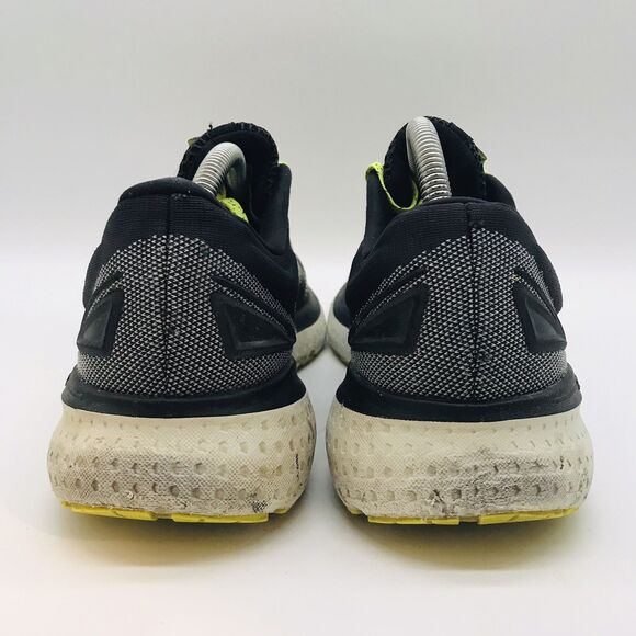 Brooks Glycerin 19 Running Shoe Mens 10D Black Green Lace Up Sneaker 1103561D050 - Picture 4 of 11